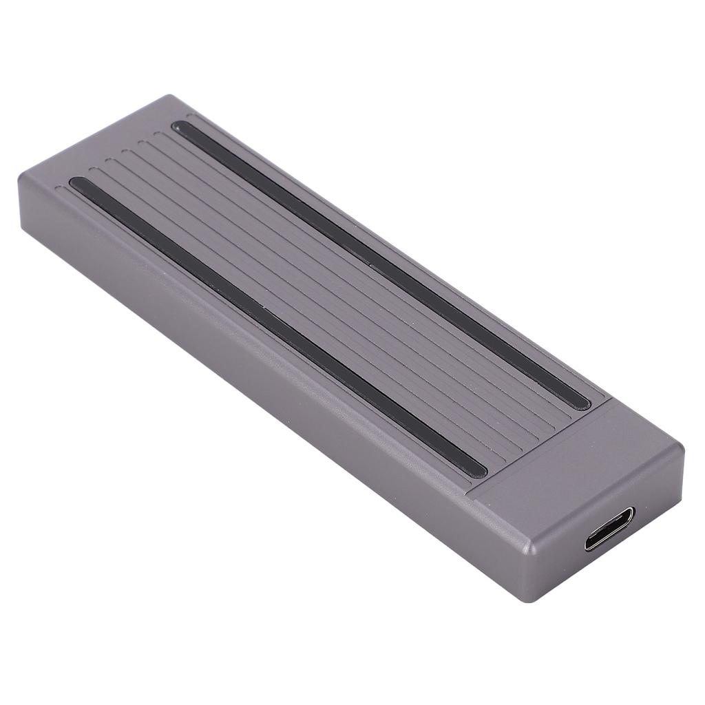 M.2 Nvme PCIE SSD Enclosure Case Adapter Aluminum Alloy USB3.1 GEN2 10Gbps RGB Light SSD External Enclosure Adapter for