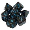 Набор кубиков D7 Die Dice Speckled Poly (7 кубиков) (Синие Звезды)