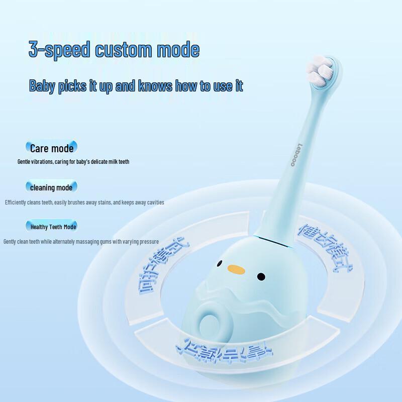 Lebooo Kids Smart Sonic Electric Toothbrush