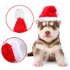 Suitable Holiday Costume Adjustable Christmas Pet  Hat Santa Claus Animal Cap Cat Dog