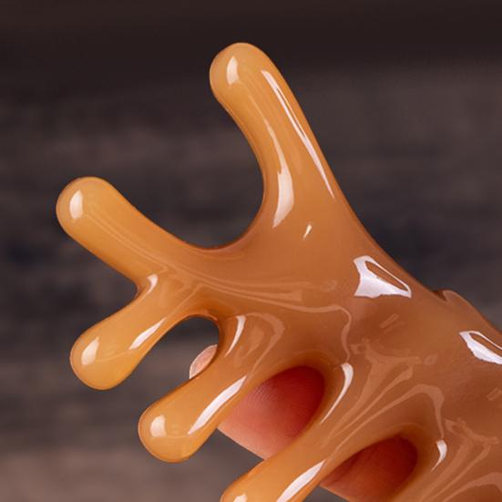 Смоляный скребок для носа, гребень для дельфина, массажный инструмент для лица и тела, уменьшение морщин, расслабление мышц, портативный массажер для подтяжки носа