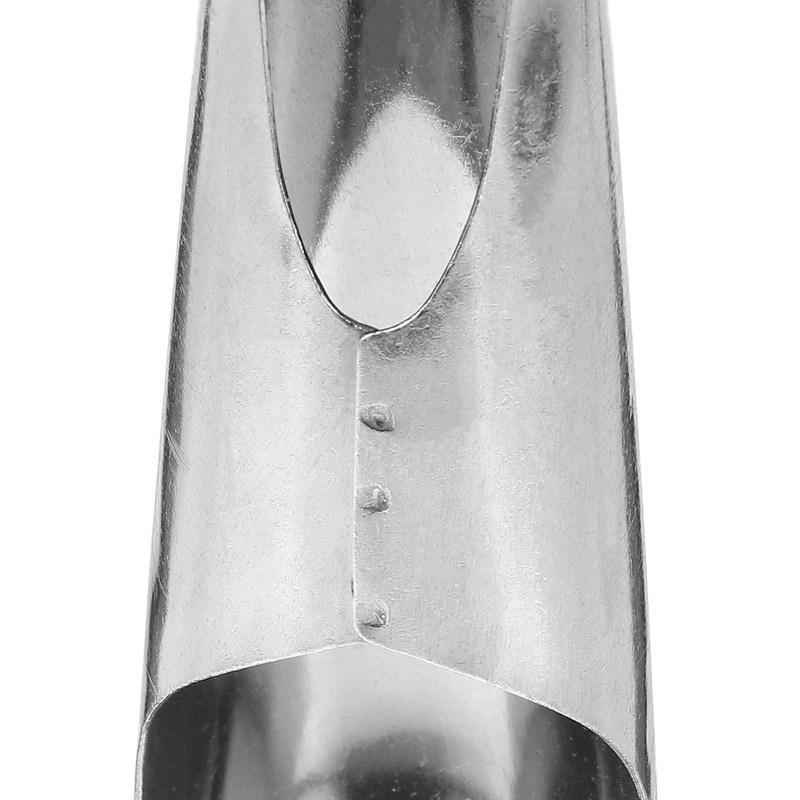 2Pcs Stainless Steel Bird Feed Scoop Parrot Feeding Tool Cage Food Added Feeder Bird Supplies Feed Scoop Pet Food Shovel