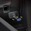 1 шт. Автомобильный кабель USB Type-C Конвертер Адаптер для зарядки Автоаксессуары для Tesla Model S Model X Model Y Model 3 Roadster SpaceX Аксессуар