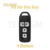 Умный чехол-брелок для ключа из ТПУ для автомобильного пульта ДУ Honda New Nbox Custom Jf3 / Jf4 N-Box Jf1 / Jf2 N-Box+ Plus N Wagon N-One Брелок