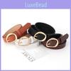 Belt Leather Vintage Women Versatile Decorative Waistband Casual Jeans Strap