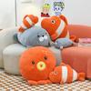 Octopus Seal Clownfish Marine Animal Plush Doll For Kids Bedroom Playtime And