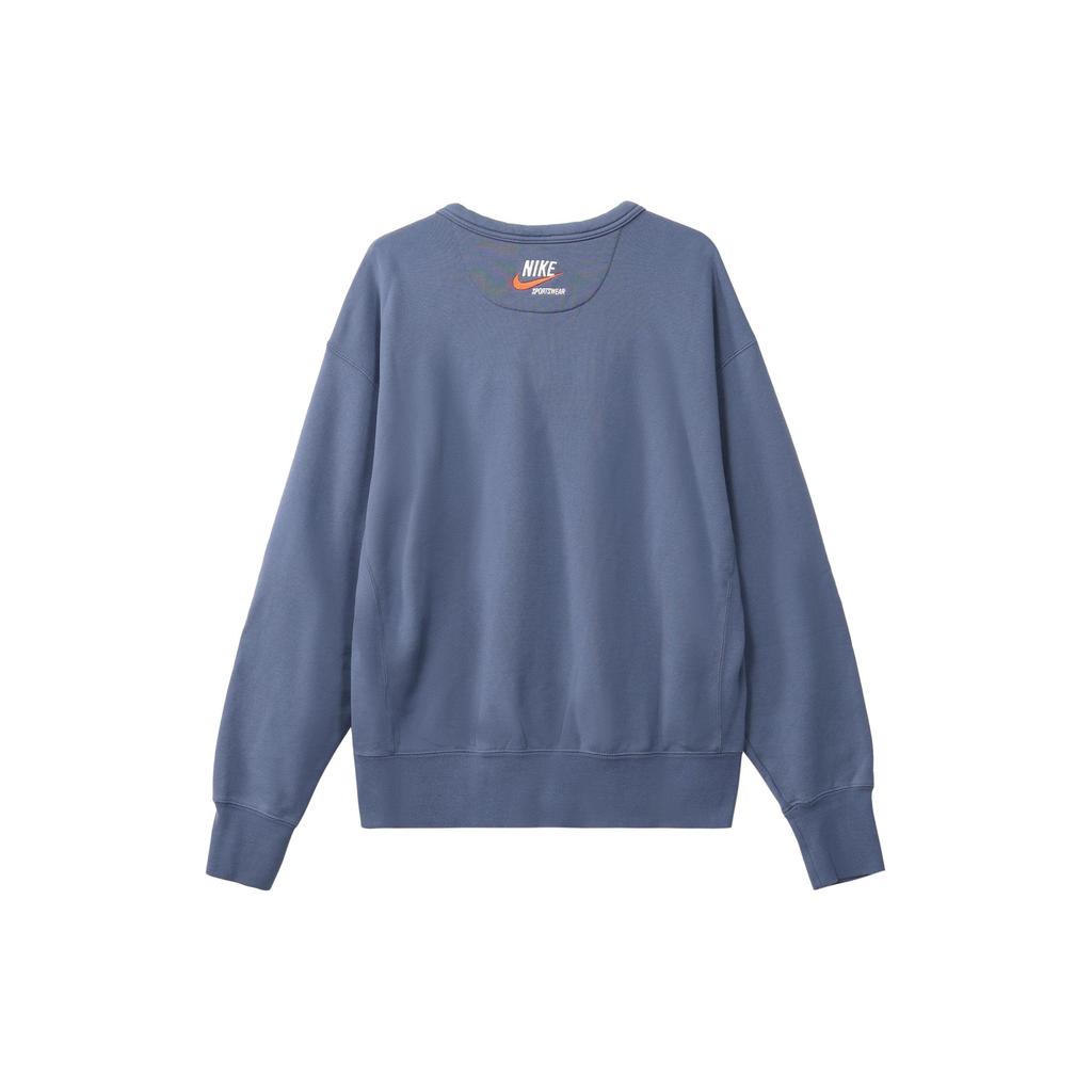 Nike Толстовка мужская смесовая синяя DX0026-491