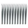 Pack of 10 Tweezers Professional Jewelry Tools Paper Folding Stainless Steel Repair Accessories Forceps for Crafts Scrapbooking
