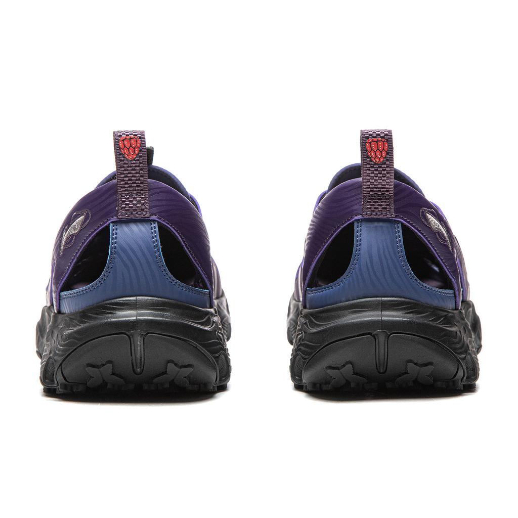 Li Ning Outdoor CF Stream 2 Минималистичные Модные Дышащие Поддерживающие Прочные Водные Туфли Унисекс Водные Туфли Фиолетово-Синие AHLW005-3