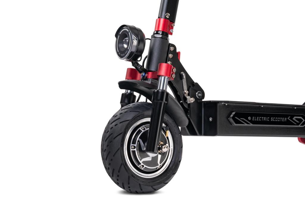 Boyueda Q7 Pro Max Взрослый Складной Электросамокат 1600W*2 Мотор 52V28AH Аккумулятор 10-дюймовая Шина Внедорожный Электросамокат