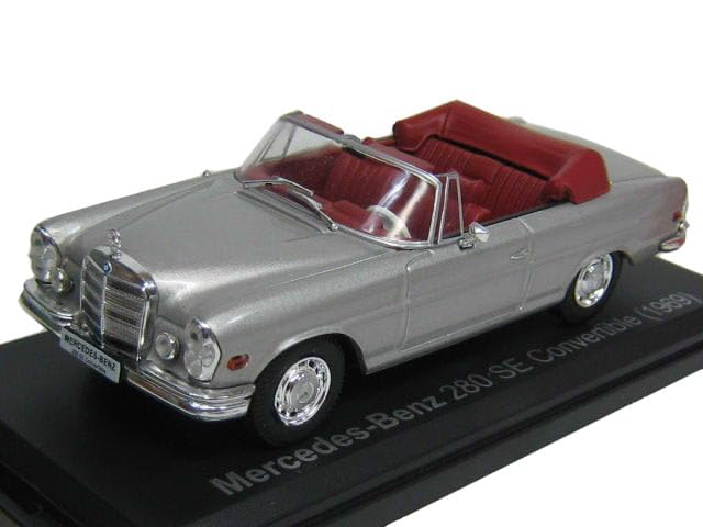 IXO 280SE 1969 Silver 1/43 Mercedes-Benz