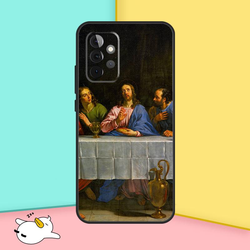 Чехол с изображением Бога Иисуса для Samsung Galaxy A55 A35 A25 A15 A51 A71 A12 A32 A52 A13 A33 A53 A14 A34 A54