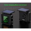 Extractme Tire Pressure Monitoring System Colorful Display Wireless TPMS Motorcycle Solar Charge Tyre Temperature Alarm Sensor