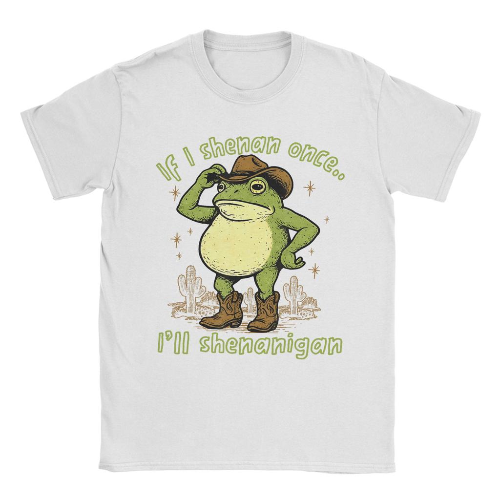 Unisexs TShirt If I Shenan Once Ill Shenanigan Raccoon St Patricks Day Vintage Pure Cotton Tee Shirt Short Sleeve T Shirts Gift