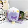 Ice Plush Melody Cream Pack Kids Crossbody Bag Cute Cartoon Style Purse Coin