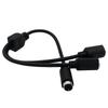 S-Video 4-контактный Mini DIN Y-разветвитель Кабель-удлинитель 4-контактный S-Video Папа на 2 Мамы Разветвитель для Телевизоров Видеомагнитофонов