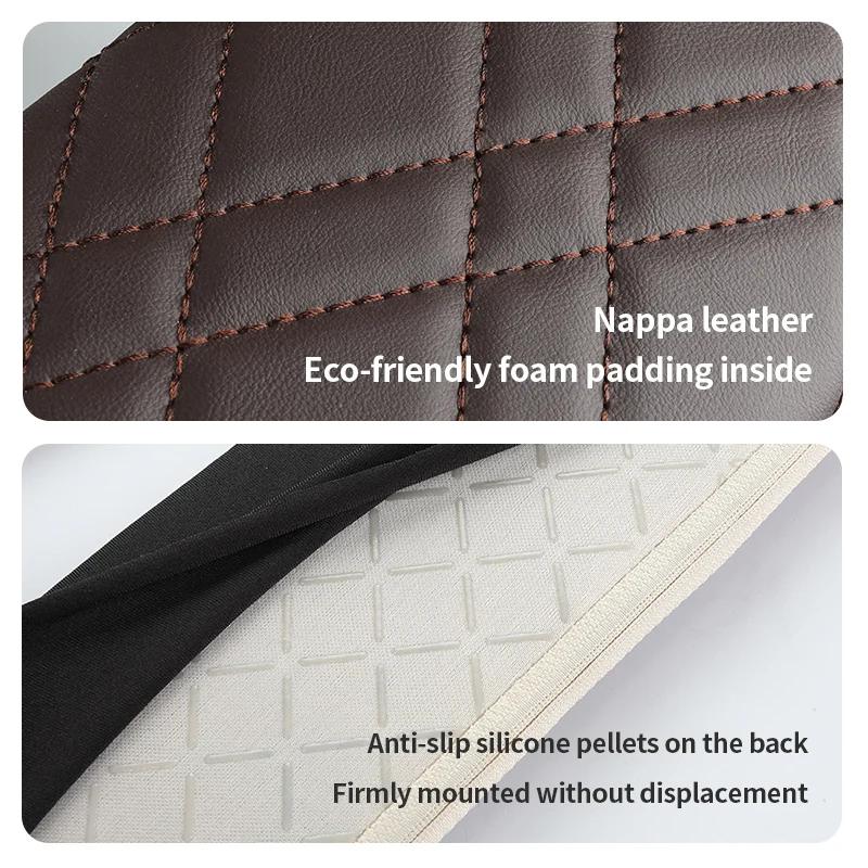 MBYDM1 New 2025 Car Armrest Box Pad Auto Central Arm Rest Box Cover Protect Mat For BMW 5 Series G30 G38 G32 6GT 2018-2023 Interior Acc