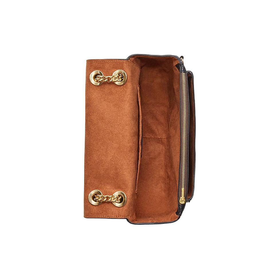 COACH Klare Cow Leather With Artificial Leather Portable Crossbody Bag, Shoulder Bag Medium Women's Dark Brown CC878-IMAA8