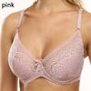 Floral Lace Bralette Ultrathin Deep V Bra Unlined Push Up Brassiere for Women Intimates