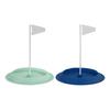 Golf Putting Cup with Flag Silicone Golf Hole Cup Indoor Outdoor Golf Putting Training Aid for Home Backyard Practice