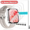 Мягкая Гибкая Гидрогелевая Пленка для Huawei Watch Fit 3 2 Защитная Пленка для Экрана HD Прозрачная Защитная Пленка Чехол для Смарт-часов Аксессуары
