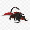 Deathgripper Dragon Grimmel Dragon Iron On Heat Transfer Printing Vinyl Patches Sticker for Clothes DIY Appliques Washable Patches