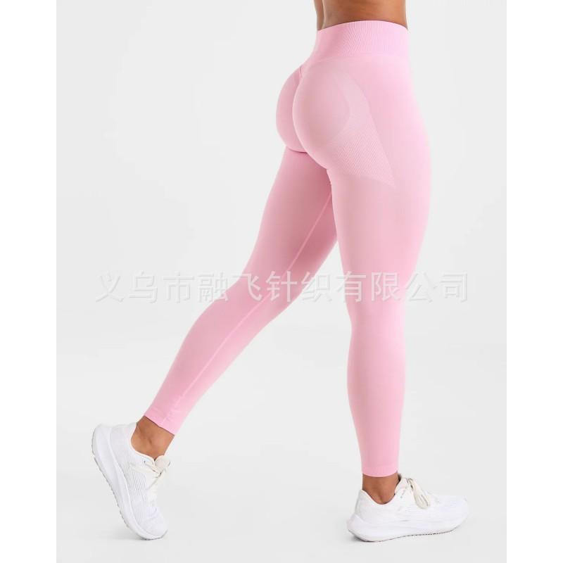 High Waist Seamless Yoga Leggings Women Slim Fit Workout Pants With Butt Lift Breathable Stretch Sports Tights Running