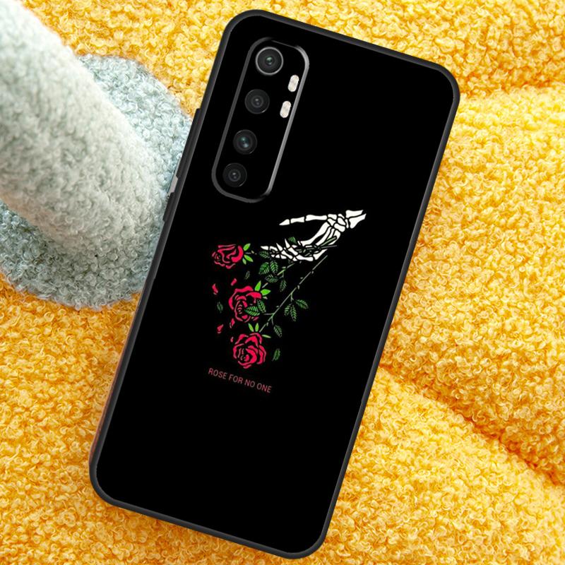 Черная Эстетика Чехол-череп Скелет Для Xiaomi 15 14 Ultra 13T 14T 15T 17 Pro Max Чехол Для POCO X7 F8 Pro X3 X5 X6 F5 F6 F7
