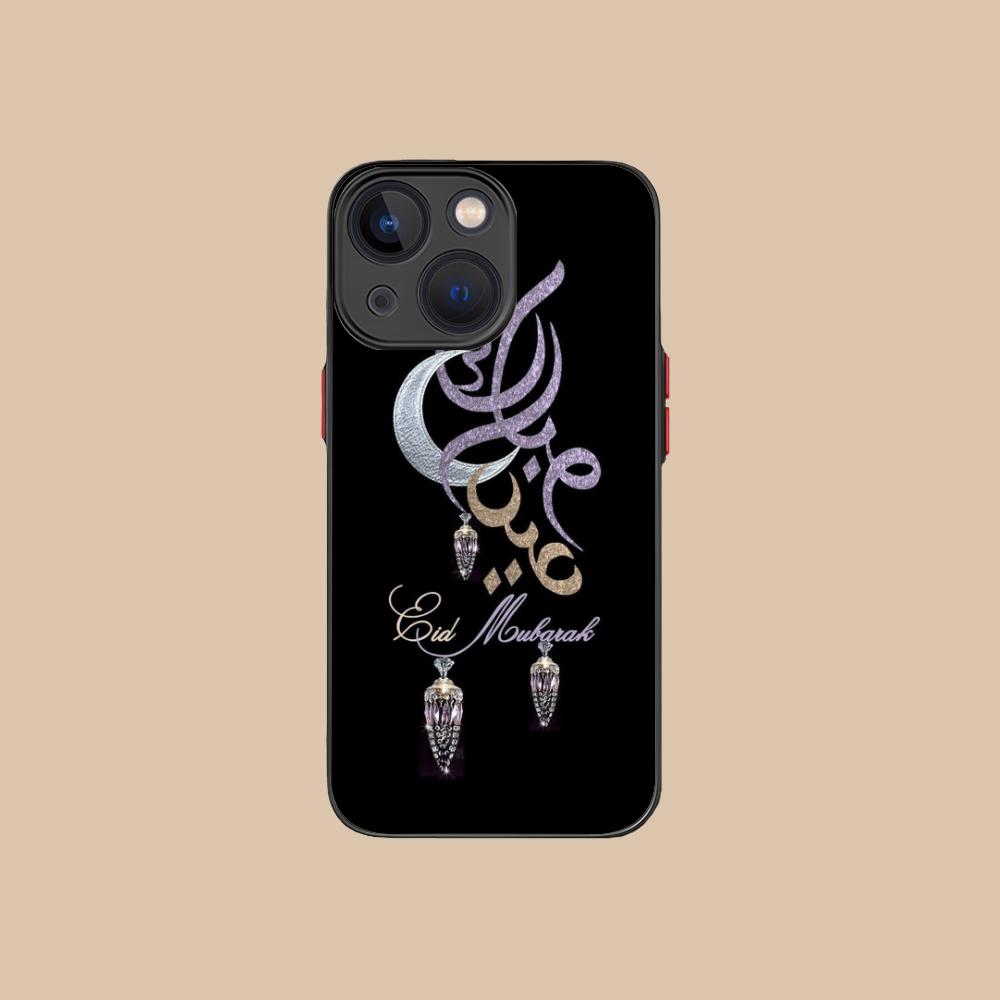 Чехол для мобильного телефона 'Ид Мубарак' для iPhone 17 16 15 14 13 12 11 X XR XS 8 7 Air Pro Max Plus Mini Цветной Силиконовый Чехол Красивый