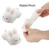 Anxiety Release Flexible Popular Funny Adorable Animal Bunny Decompression Squishes Toy Rabbit Fidget