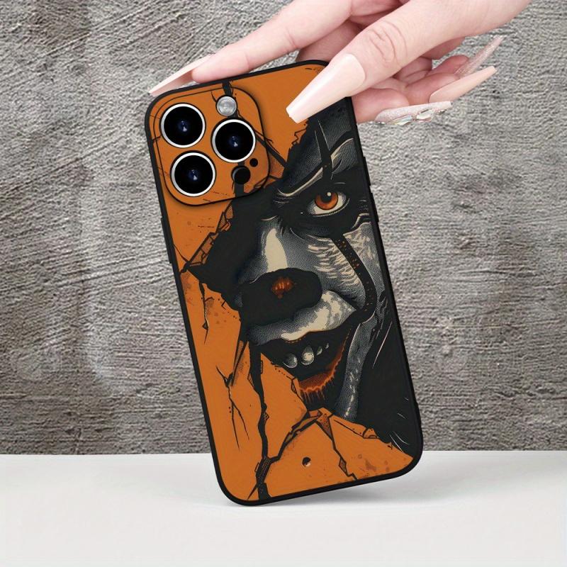 Чехол с графикой клоуна-убийцы для iPhone 16 15 14 13 12 11 X XR XS SE2 SE 8 7 Plus Pro Max Mini Силиконовая задняя крышка