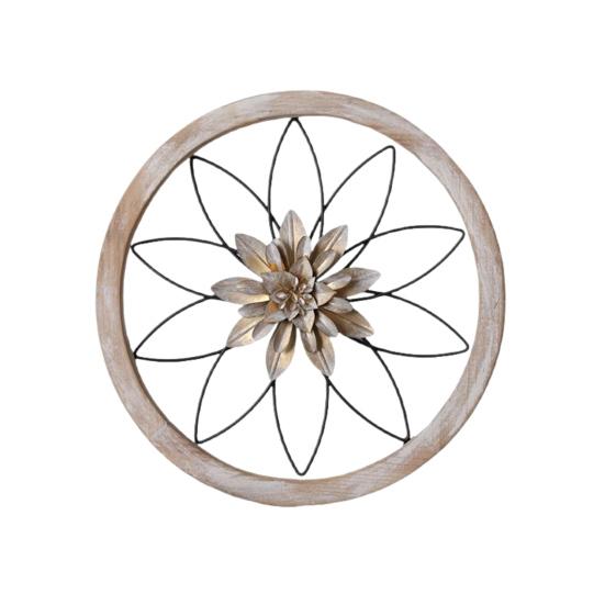 3 шт. Декор для стен в фермерском доме, деревянные деревенские цветочные украшения, настенное художественное украшение для гостиной, спальни, столовой