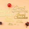 Creative DIY Party Supplies Merry Christmas Pendant Xmas Tree Decor English Letter Hanging Ornament