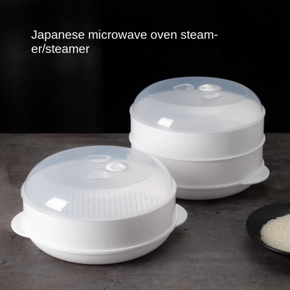 High Quality Steamer Multi Layer Special Steamer Dumpling Container Steamed Bun Microwave Oven
