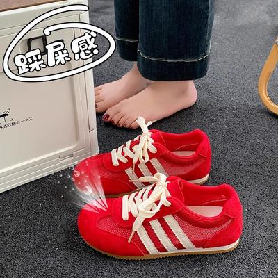 Популярные немецкие тренировочные кроссовки женские туфли женские 2025 весна новые весенне-осенние модели универсальные повседневные плоские туфли Форреста Гампа кеды