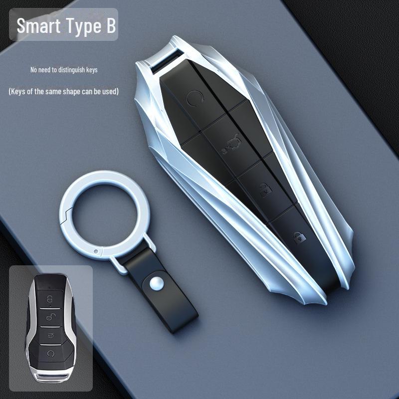BYD Car Key Cover for Dolphin, Song Plus, Han EV, Qin DMI, Yuan Pro, Tang DMP, Frigate 07, Seal OG Models.