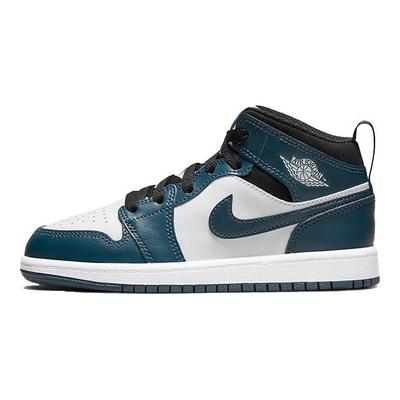 Детские кроссовки Air 1 Mid PS Armory Navy Blue Black White 640734-411