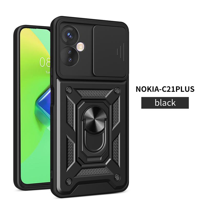 Для Tecno Spark 8C 9 чехол Slide Lens Armor телефон чехол для Tecno Spark Go 2022 Spark 8 9 Pro автомобильный магнитный держатель кольцо задняя крышка