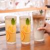 Glass Cup with Lid, High-value Appearance, Universal Coffee Cup, Large Capacity, Straw Cup, Light Luxury, High-end Feeling
