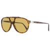 PerSol Мужские Солнцезащитные Очки Пилот po3217S 24 53 Гавана 59мм 24 53