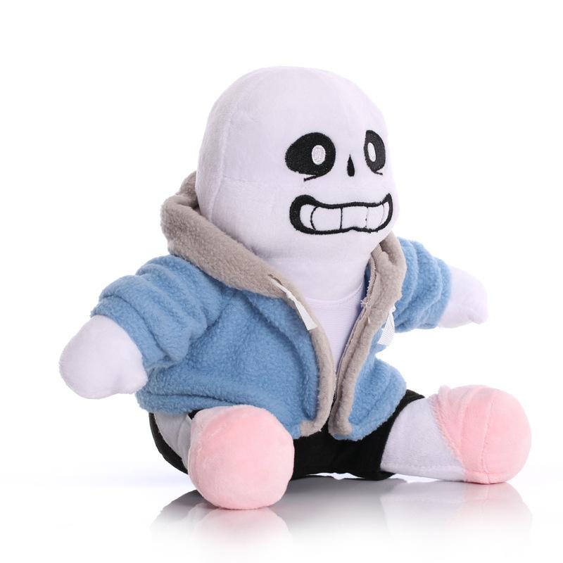 23 см Плюшевая игрушка Undertale Аниме-кукла Плюшевая игрушка Undertale Sans Мягкая плюшевая набивная кукла для детей Подарки на день рождения Рождество