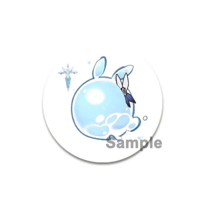 32/44/58 мм значки Eula аниме Genshin Impact броши ручной работы игровые персонажи значки на лацкан креативные значки с мультяшными фигурками аксессуары подарок