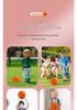 Silent No. 5 Children's Sponge Basketball - Elastic, Quiet Ball for Toddler Indoor Play