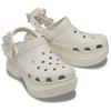 Crocs Ретро Цветочный Букет Простые Удобные Клоги Женские клоги Бежевые 214482-2MC