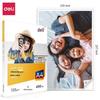Deli 150 г Глянцевая самоклеящаяся фотобумага для струйной печати формата А4