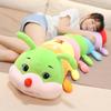 Nice Soft Colorful Caterpillar Plush Toy Pillow Kids Children Stuffed Plush Toys Worm Soft Plush Doll Birthday Gift