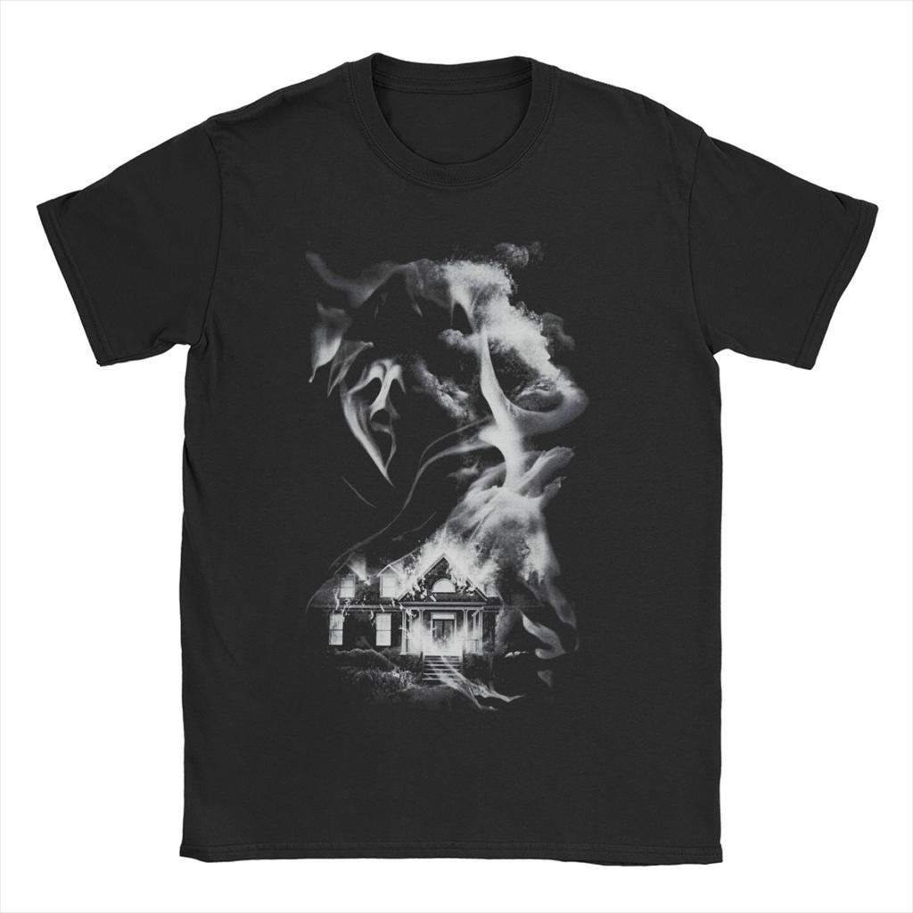 Unisex WoUnisexs TShirts Hello Sidney 30th Horror Movie Halloween Crazy Pure Cotton Tee Shirt Short Sleeve T Shirt O Neck Clothes
