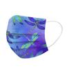 50 шт. 3-слойная одноразовая маска для лица с принтом для взрослых
