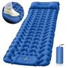 Camping Sleeping Pad Inflatable Waterproof Sleeping Pad with Built-in Pump, Foot Operated Ultra Thick Durable Ultra Light Air Cushion