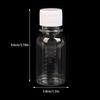 Plastic Bottles Clear Ginger Shots Bottles,Small Juice Bottle for Freezer,Mini Water Bottle for Drink Milk Coffee Liquid,5Pcs